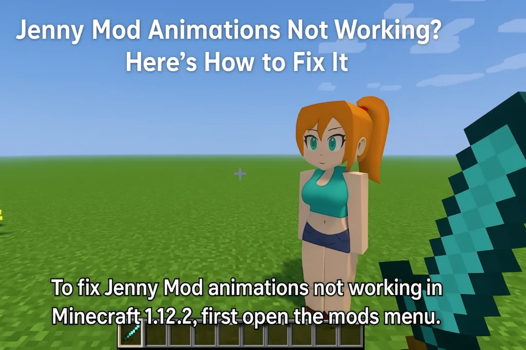 Animations 2 Jenny Mod Not working