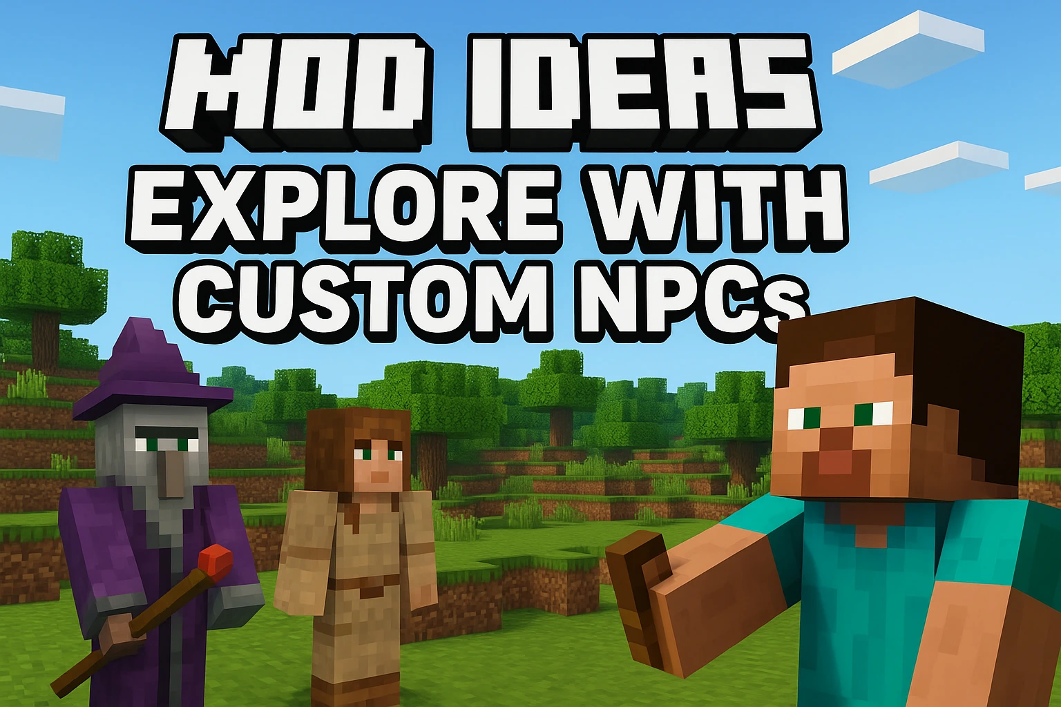 Mod ideas explore with custom NPCs 1 Mod ideas explore with custom NPCs